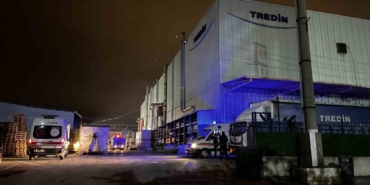 Bursa’da korkutan fabrika yangını