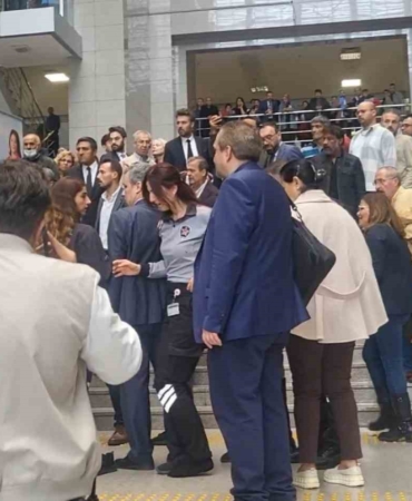 Çağlayan adliyesinde X-ray gerginliği