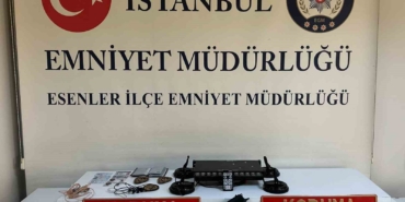 Çakarlı araçtan sahte polis çıktı