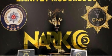 Çanakkale’de 1 kilo 700 gram uyuşturucu madde ele geçirildi