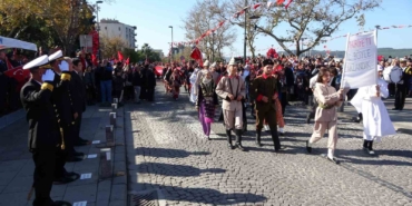 Çanakkale’de 29 Ekim coşkuyla kutlandı