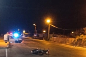 Çanakkale’de otomobilin çarptığı motosiklet sürücüsü hayatını kaybetti