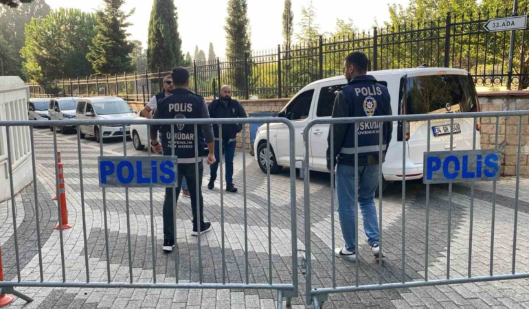 Cem Garipoğlu’nun açılacağı mezarı için polis ekipleri önlem aldı