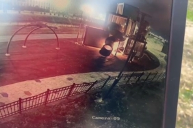 Çerkezköy’de çocuk parkında yangın