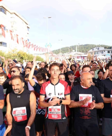 Cumhuriyetin 101. yılı için koştular