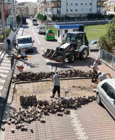 Darıca’da kış öncesi yollarda hummalı çalışma