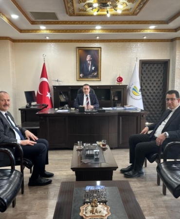 Defterdar Kaymakam Memiş’i ziyaret etti