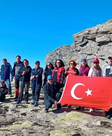 Doğaseverler cumhuriyeti zirvede kutladı