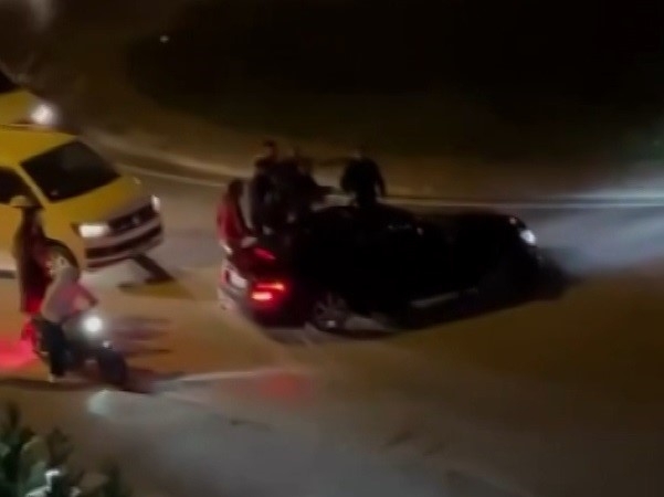 Drift atan magandalara mahalle sakinleri dur dedi
