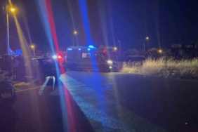 Duvara çarpan motosiklet alev aldı: 1 ölü, 1 yaralı