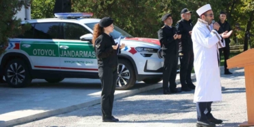 Edirne Otoyol Jandarma Komutanlığı dualar ile açıldı