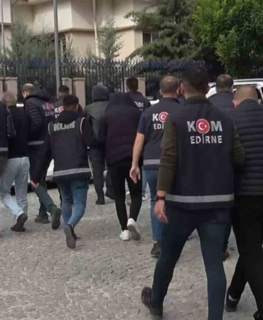 Edirne polisi sahte madeni Euro basan şebekeyi çökertti