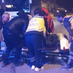 Edirne’de feci kaza: Devrilen motosikletten savrulan sürücü otomobilin altında kaldı