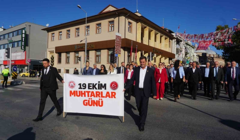 Edirne’de "Muhtarlar Günü" kutlandı