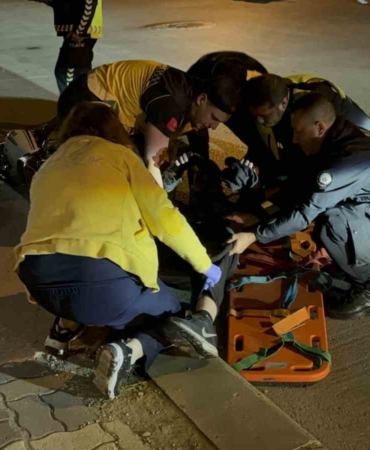 Edirne’de otomobil ile motosiklet çarpıştı: 2 yaralı