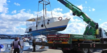 Erdek’te tekneler yeni sezona hazırlanıyor