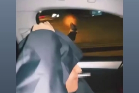 Esenler’de kadın sürücü silahla havaya ateş açtı: O anlar kamerada