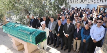 Eski TARİŞ Zeytin ve Zeytinyağı Birliği Başkanı Cahit Çetin son yolculuğuna uğurlandı