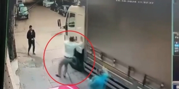 Faciadan dönülen o anlar kamerada