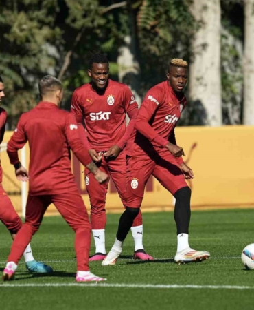 Galatasaray, Beşiktaş derbisi hazırlıklarını sürdürdü