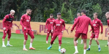 Galatasaray, FC RFS maçı hazırlıklarını sürdürdü