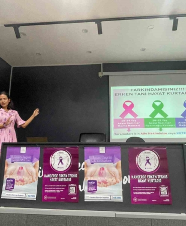Geyve MYO’dan kanser farkındalık semineri