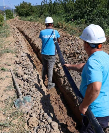 Hark Mahallesi’nin 2 bin metrelik yeni içme suyu hattında sona gelindi
