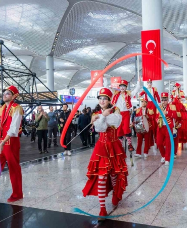 İGA İstanbul Havalimanı’nda Cumhuriyet Bayramı coşkusu