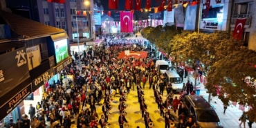 İnegöl’de Cumhuriyetin 101. yılı coşkusu