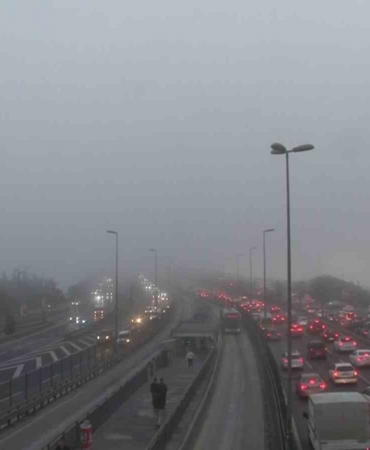 İstanbul’da sis etkili oldu