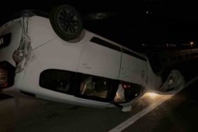 İznik’te feci kaza: Araç metrelerce sürüklendi, 1 kişi yaralandı