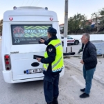 Jandarma trafik timlerinden okul servislerine denetim