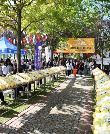 Kartepe’de ayva festivali coşkusu