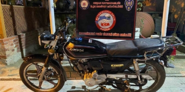 Keşan’da çalıntı motosiklet polisin kontrollerinde bulundu
