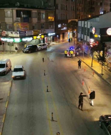 Keşan’da polisin yaptığı uygulamada 4 şüpheli gözaltına alındı