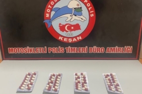 Keşan’da sentetik ecza ile yakalanan şüpheli gözaltına alındı
