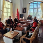 Kocaseyit İHA takımı, Milli Eğitim Müdürü Ciğer’i makamında ziyaret etti