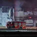 Kozmetik fabrikasındaki yangın 3 saat sonra kontrol altına alındı