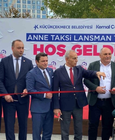 Küçükçekmece Belediyesi’nden ’Anne taksi’ projesi hayata geçirildi