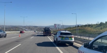 Kuzey Marmara Otoyolu’nda otomobiller çarpıştı: 5 yaralı