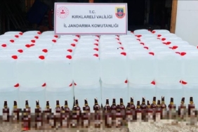 Lüleburgaz’da 3 bin 360 litre etil alkol ele geçirildi, 2 kişi yakalandı