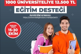 Maltepe Belediyesi’nden 1000 üniversiteliye bin 250 TL burs