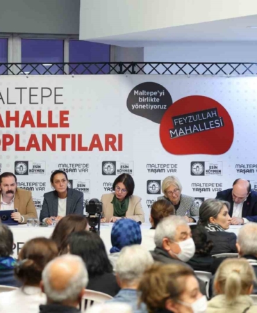 Maltepe’de mahalle toplantılarının 8’inci durağı “Feyzullah” oldu