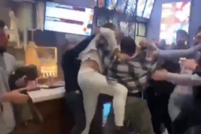 Maltepe’de sipariş kavgasında yumruklar havada uçuştu