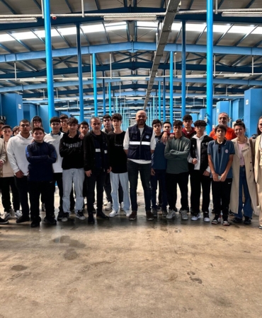 Meslek Lisesi öğrencileri çevreci projeleri yerinde inceledi