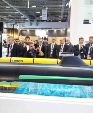 Milli İnsansız Otonom Sualtı Aracı ’STM NETA’ ilk kez saha Expo’da