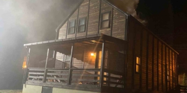 Muratlı’da bungalov yangını