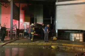 Oksijen kaynağından çıkan kıvılcım yangına sebep oldu