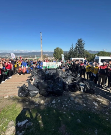 Ormanlar karış karış temizledi