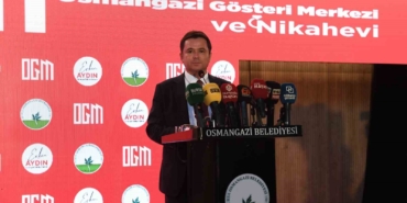 Osmangazi Gösteri Merkezi ve Nikah Evi açıldı